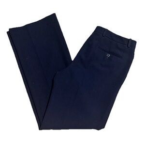 Tommy Hilfiger Women’s 10 Navy Wide Leg Dress Pants Office Career Business Wear